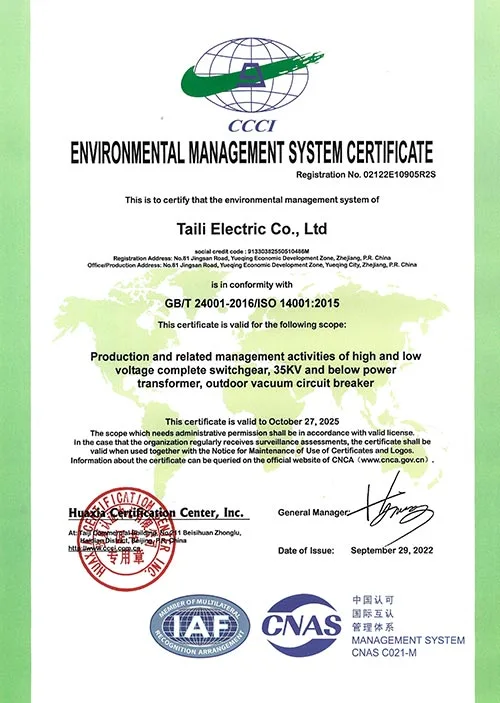 ISO environment